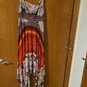 American Rag Multicolor High Low Dress